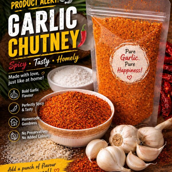 Garlic Chutney (Lasun Chutney) - 100gms